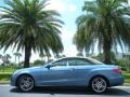 2011 Quartz Blue Metallic Mercedes-Benz E 350 Cabriolet  photo #1