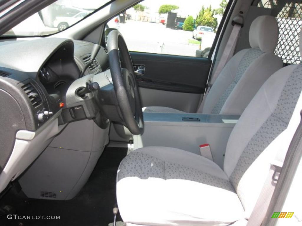 Medium Gray Interior 2008 Chevrolet Uplander Cargo Photo #48786565
