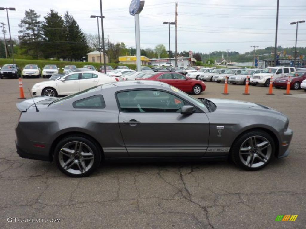 Sterling Grey Metallic 2010 Ford Mustang Shelby GT500 Coupe Exterior Photo #48787237