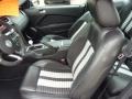 Charcoal Black/White Interior Photo for 2010 Ford Mustang #48787252