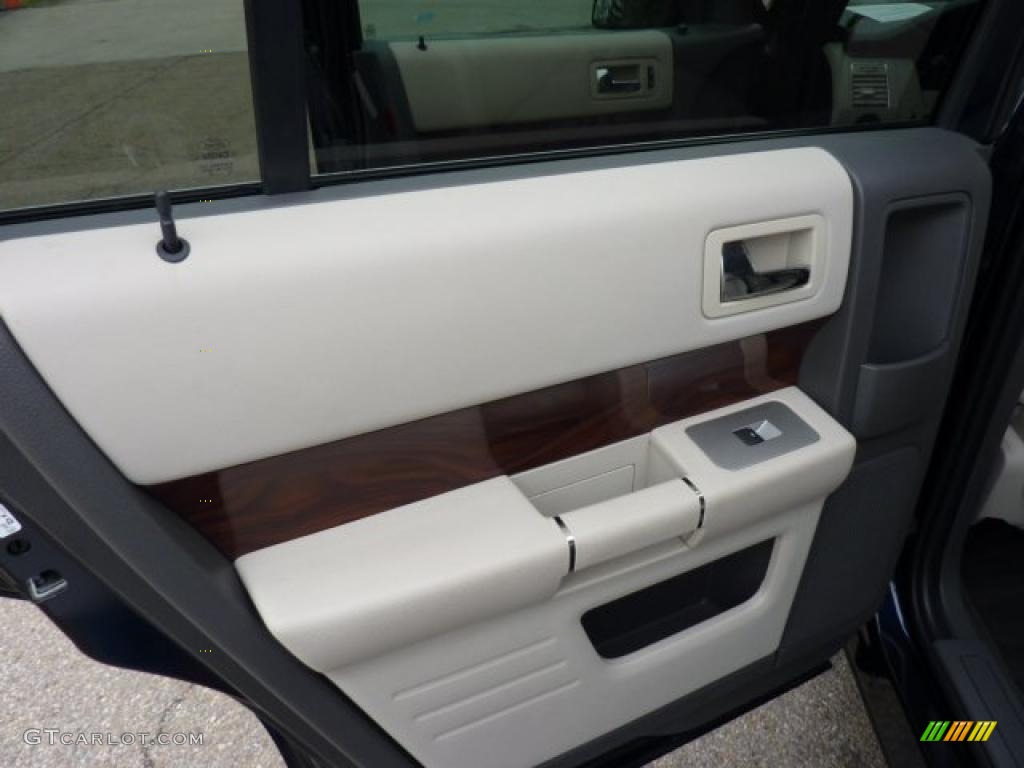 2010 Ford Flex SEL EcoBoost AWD Medium Light Stone Door Panel Photo #48788518