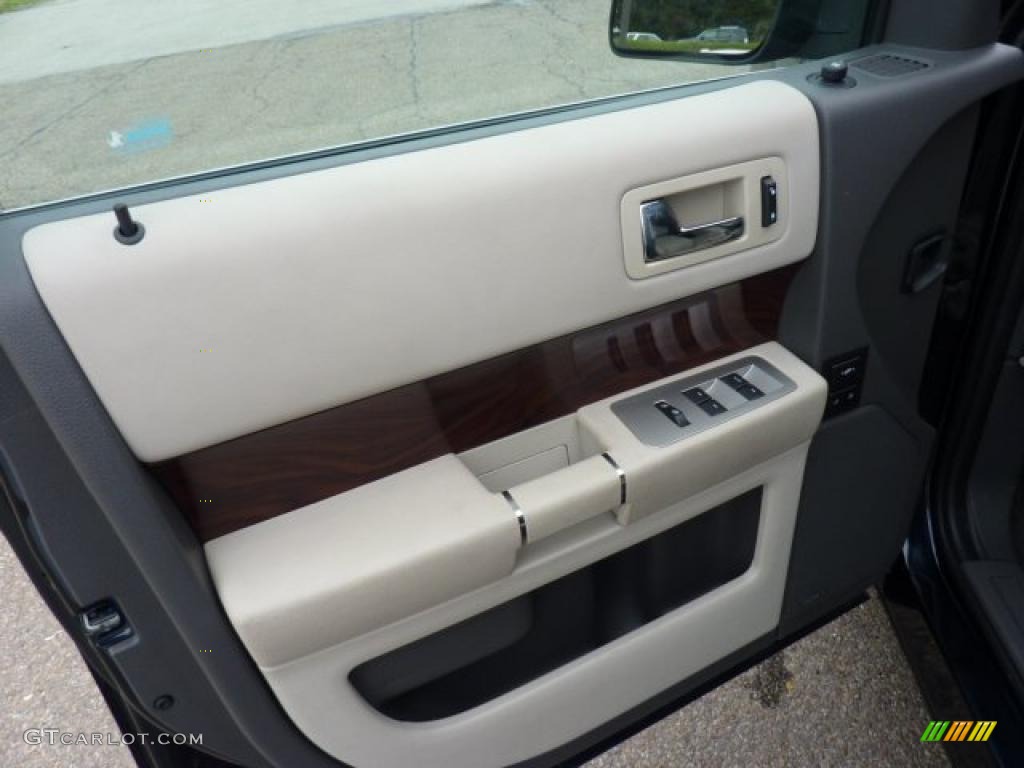 2010 Ford Flex SEL EcoBoost AWD Medium Light Stone Door Panel Photo #48788530