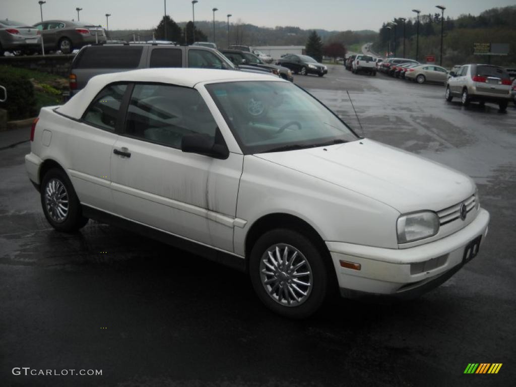 1998 Cabrio GL - Cool White / Beige photo #2