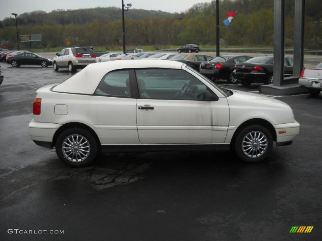 1998 Cabrio GL - Cool White / Beige photo #3