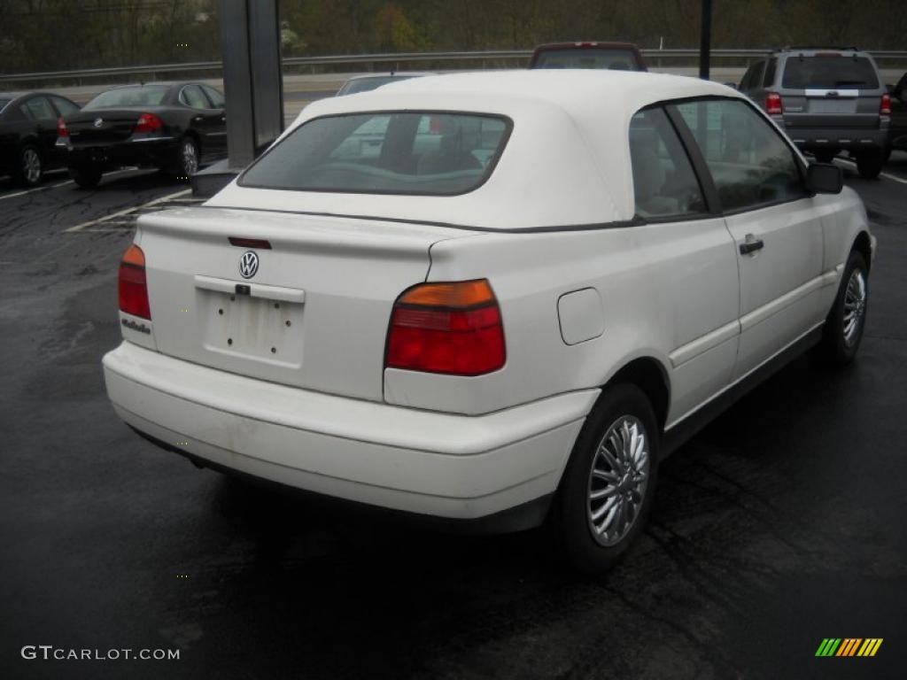 1998 Cabrio GL - Cool White / Beige photo #4