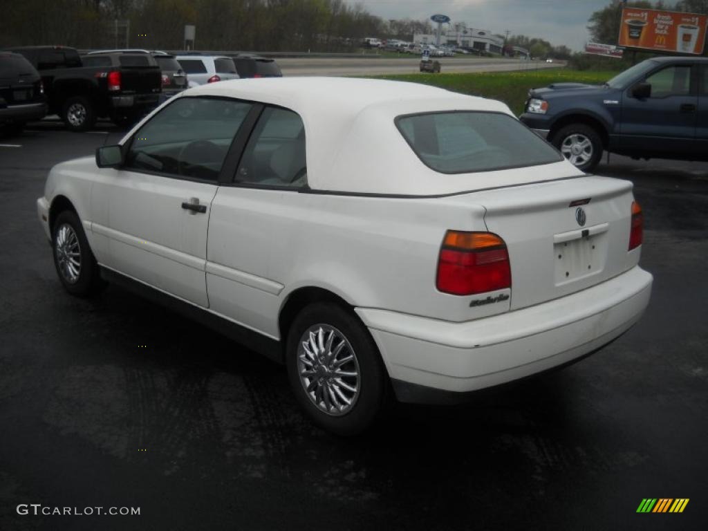 1998 Cabrio GL - Cool White / Beige photo #5