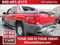 2003 Victory Red Chevrolet Avalanche 1500  photo #2