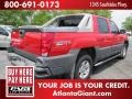 2003 Victory Red Chevrolet Avalanche 1500  photo #3