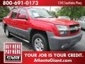 2003 Victory Red Chevrolet Avalanche 1500  photo #4