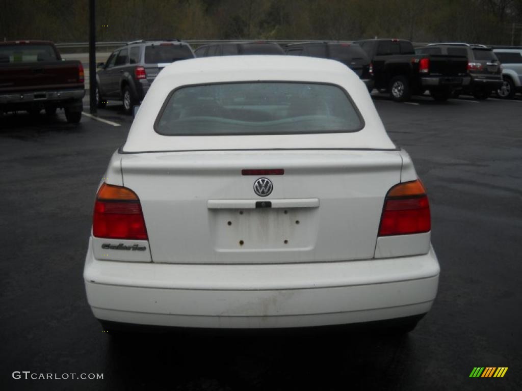 1998 Cabrio GL - Cool White / Beige photo #11