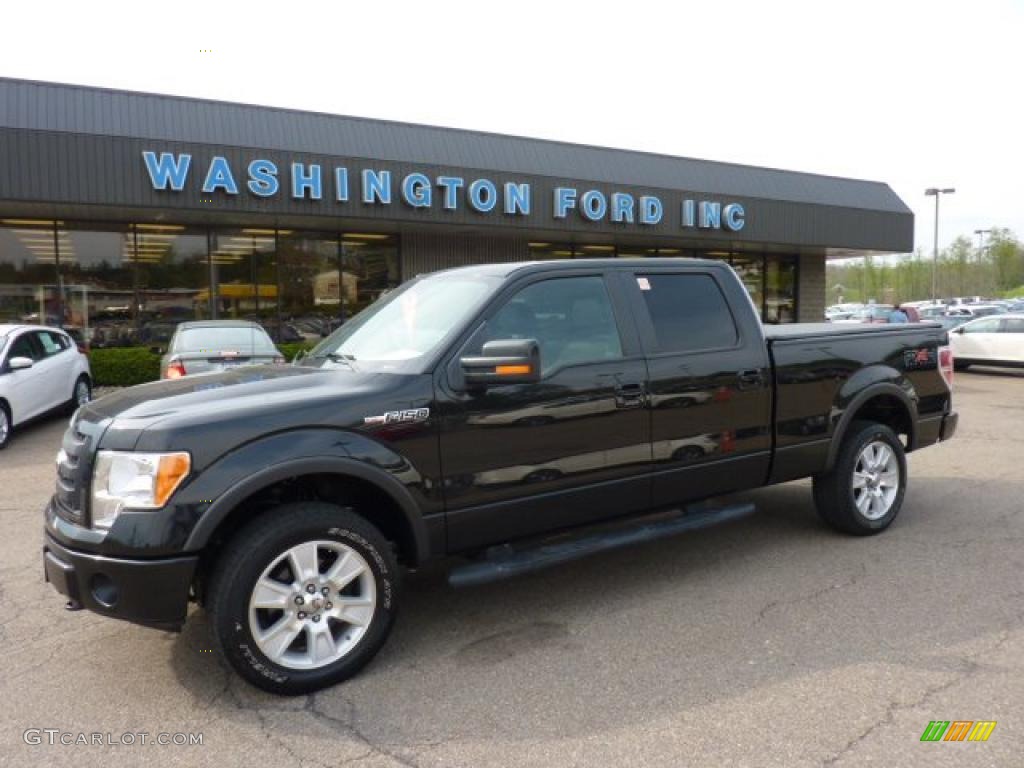 2010 F150 FX4 SuperCrew 4x4 - Tuxedo Black / Black photo #1