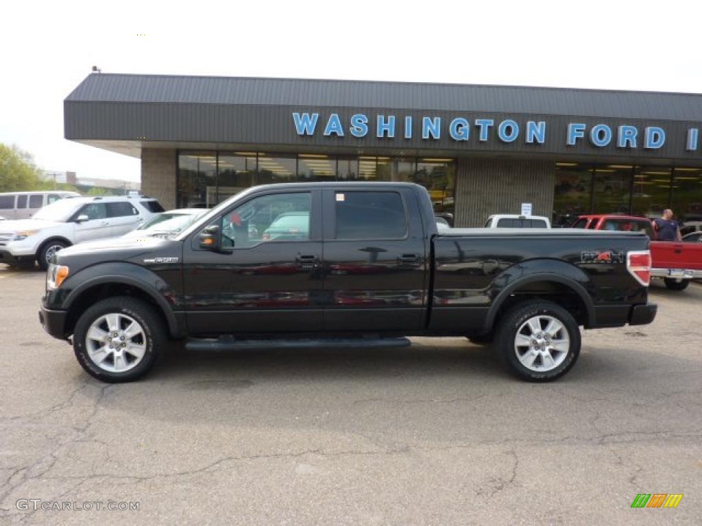 2010 F150 FX4 SuperCrew 4x4 - Tuxedo Black / Black photo #2