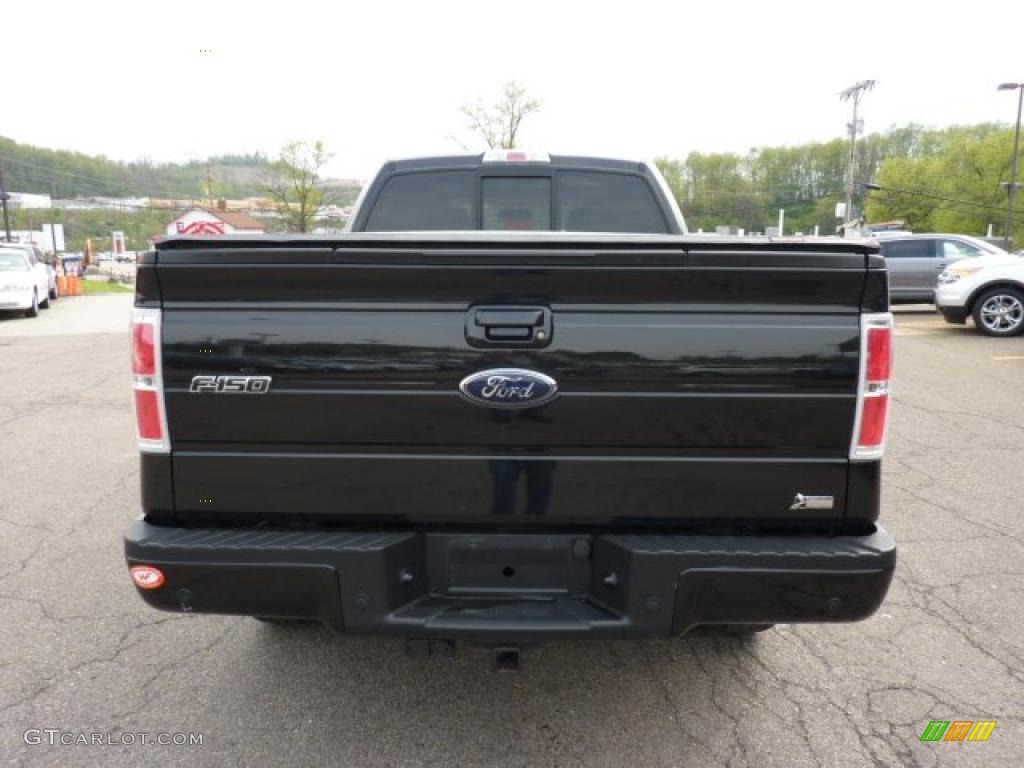 2010 F150 FX4 SuperCrew 4x4 - Tuxedo Black / Black photo #4