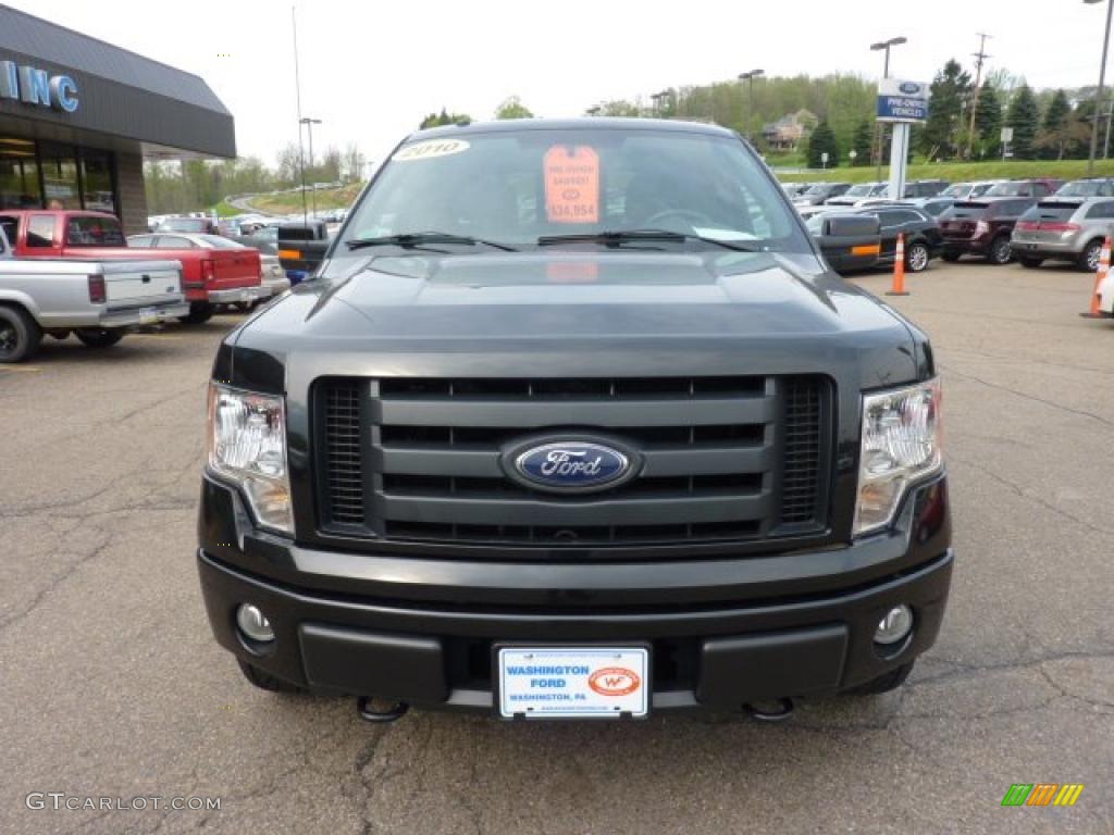 2010 F150 FX4 SuperCrew 4x4 - Tuxedo Black / Black photo #11