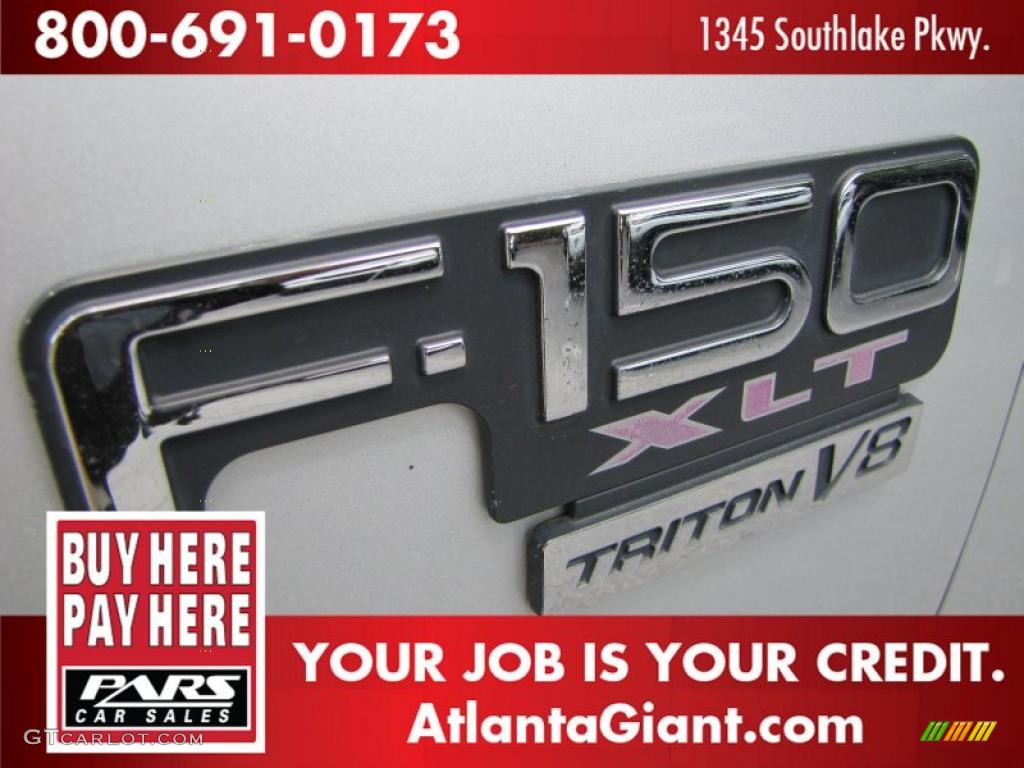 2003 F150 XLT SuperCrew - Silver Metallic / Medium Graphite Grey photo #6