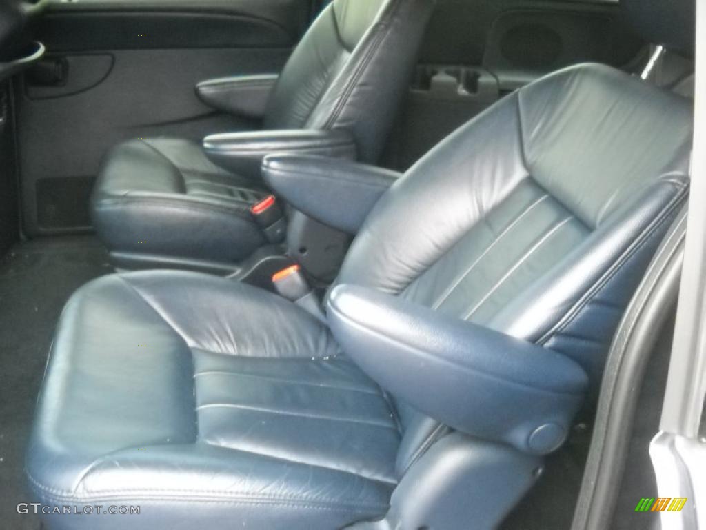 Navy Blue Interior 2001 Dodge Grand Caravan ES Photo #48789781