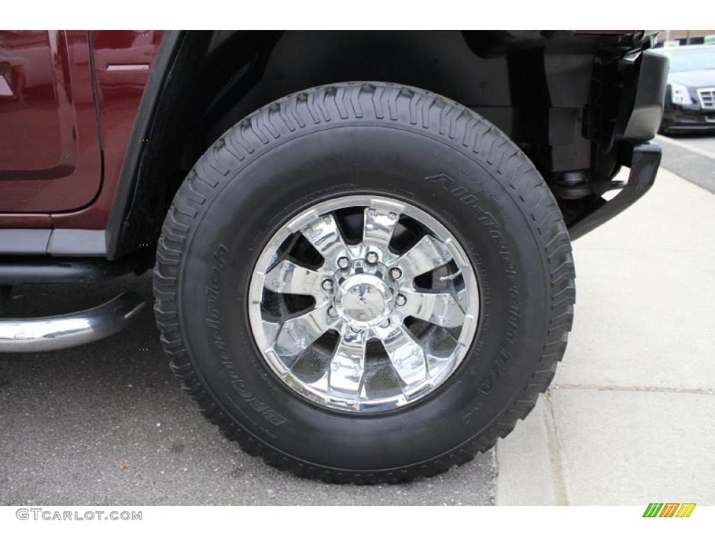 2006 H2 SUV - Twilight Maroon Metallic / Ebony photo #7