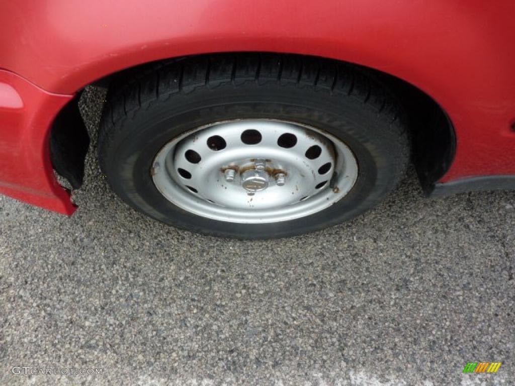 1997 Civic CX Hatchback - Milano Red / Gray photo #7