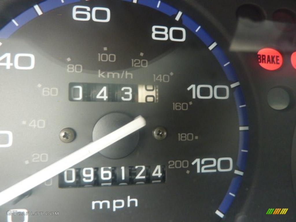 1997 Civic CX Hatchback - Milano Red / Gray photo #15