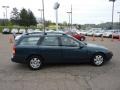 2002 Medium Blue Saturn L Series LW300 Wagon  photo #6