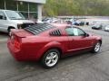 2008 Dark Candy Apple Red Ford Mustang V6 Premium Coupe  photo #2