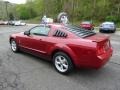 2008 Dark Candy Apple Red Ford Mustang V6 Premium Coupe  photo #4