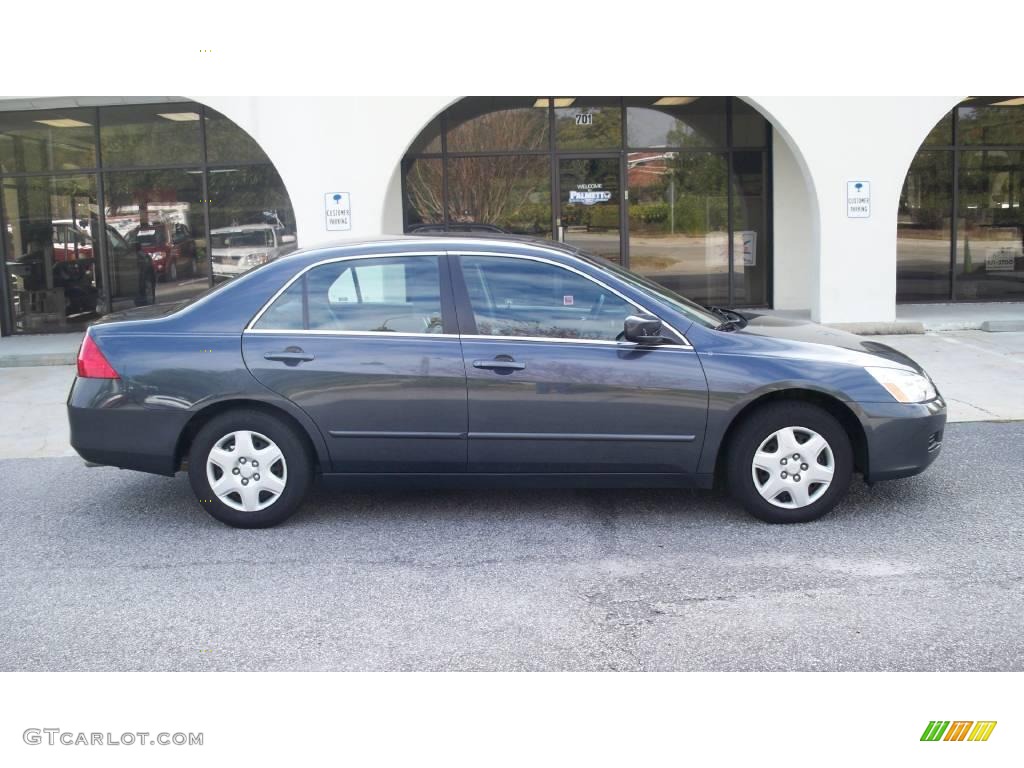 2007 Accord LX Sedan - Graphite Pearl / Gray photo #1