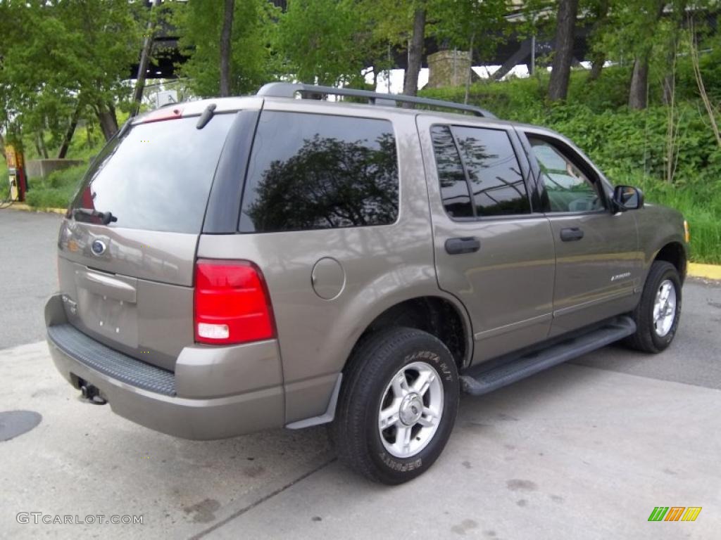 2004 Explorer XLT 4x4 - Mineral Grey Metallic / Medium Parchment photo #6