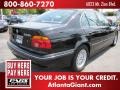 1997 Jet Black BMW 5 Series 528i Sedan  photo #3