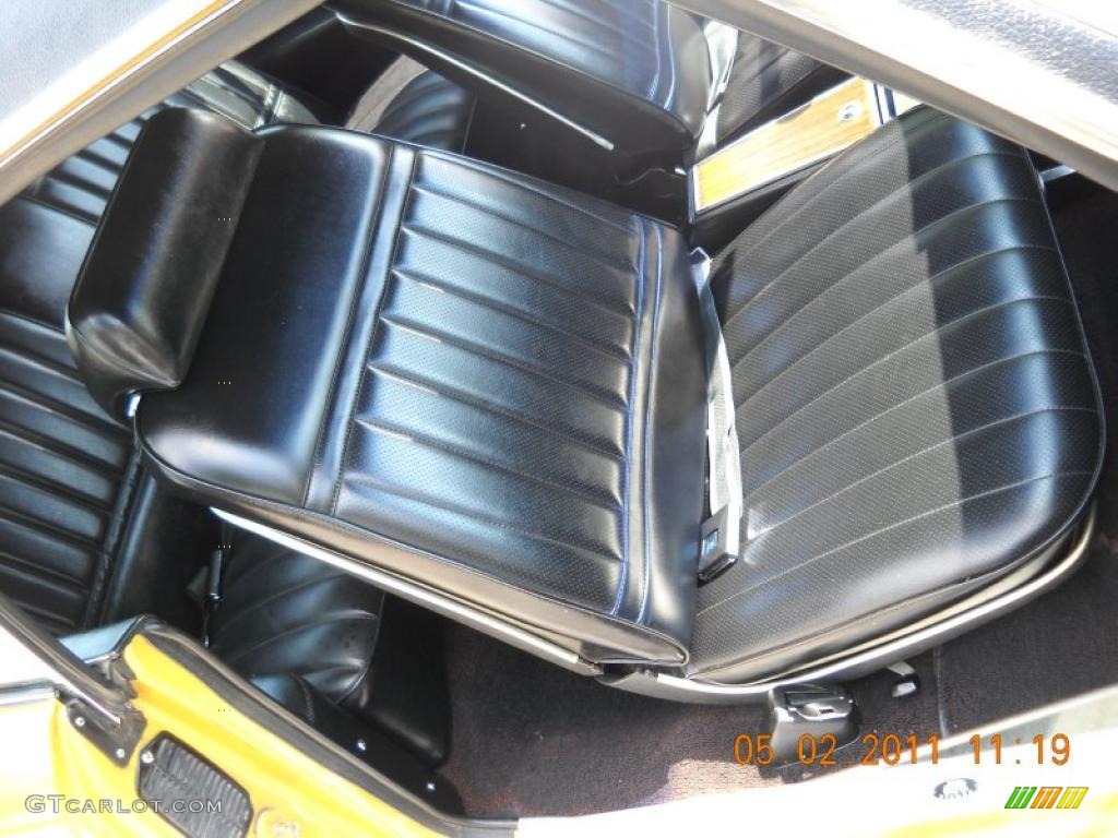Black Interior 1971 Buick Skylark GS 455 Photo #48792610
