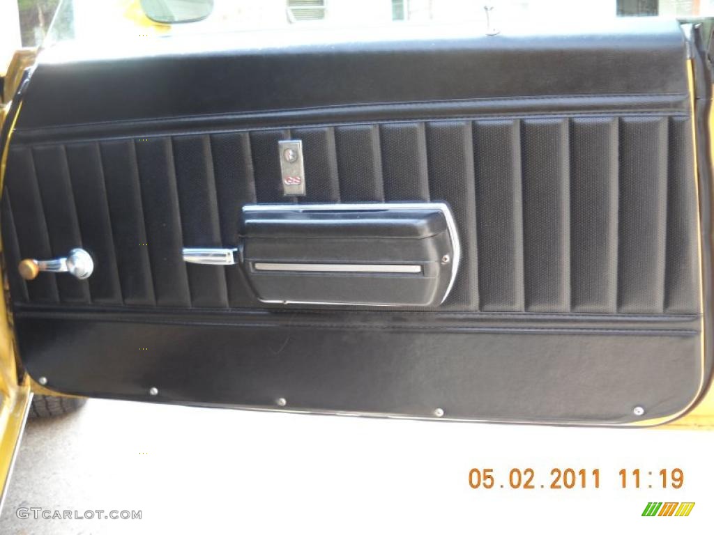 1971 Buick Skylark GS 455 Black Door Panel Photo #48792658