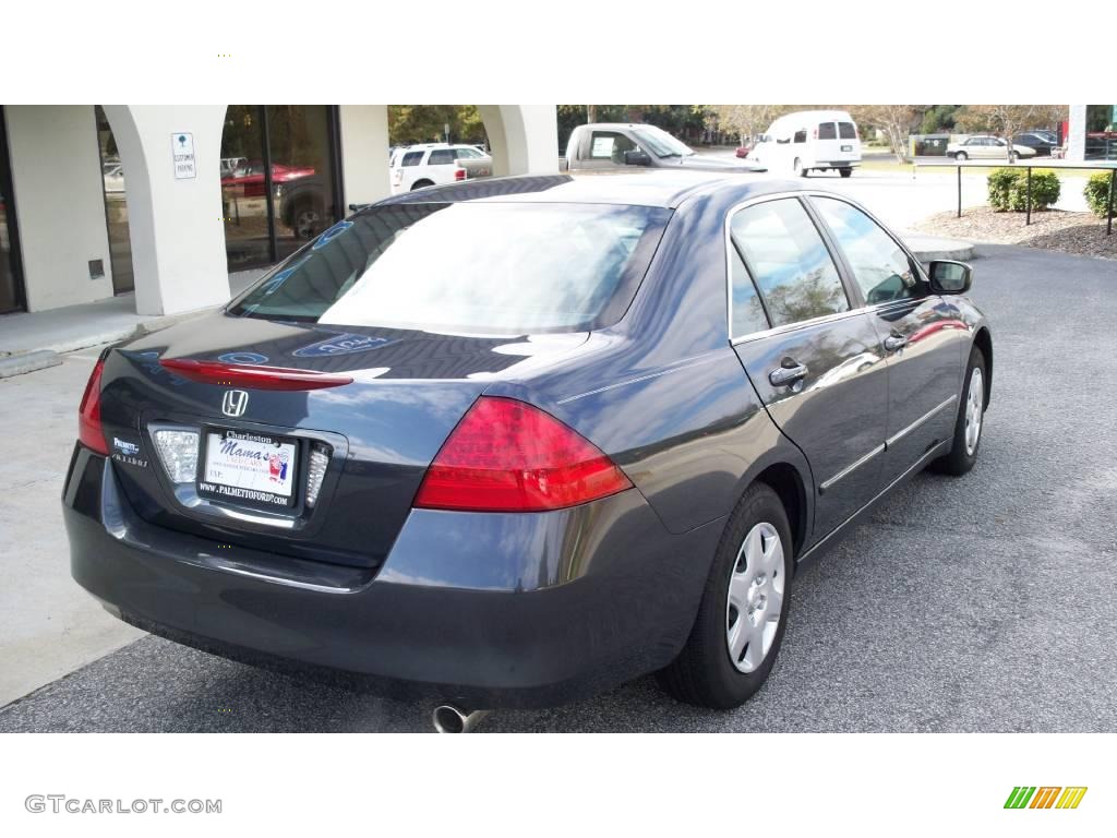 2007 Accord LX Sedan - Graphite Pearl / Gray photo #13