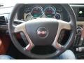 Sedona Brown 2009 Hummer H2 SUV Silver Ice Steering Wheel