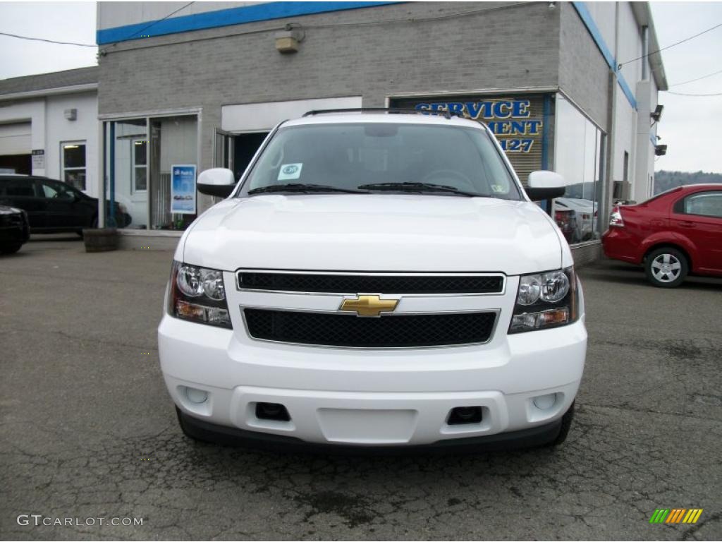 2011 Suburban LS 4x4 - Summit White / Ebony photo #7