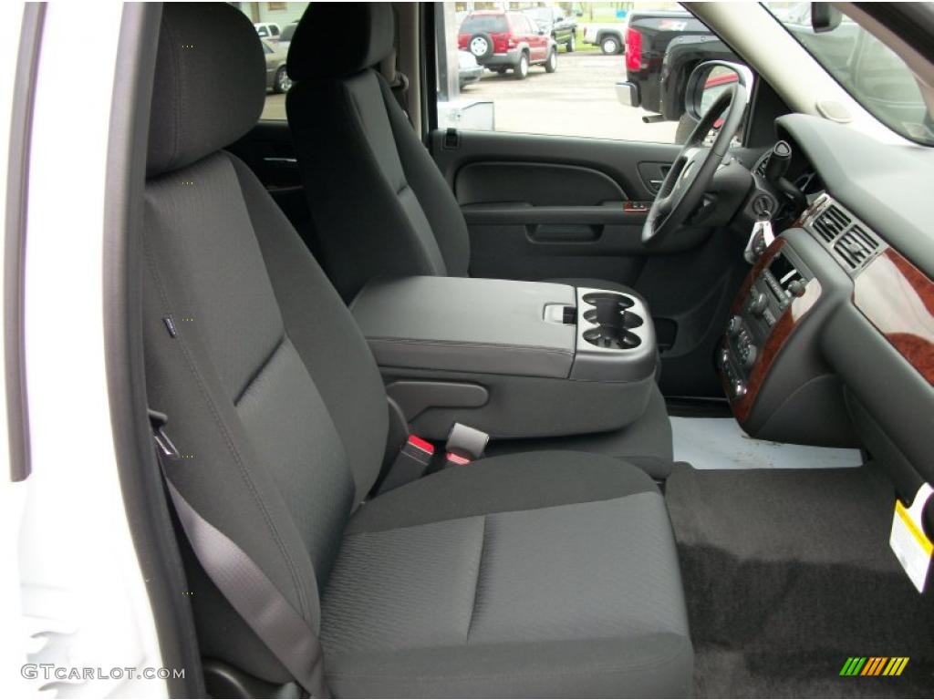 Ebony Interior 2011 Chevrolet Suburban LS 4x4 Photo #48793162