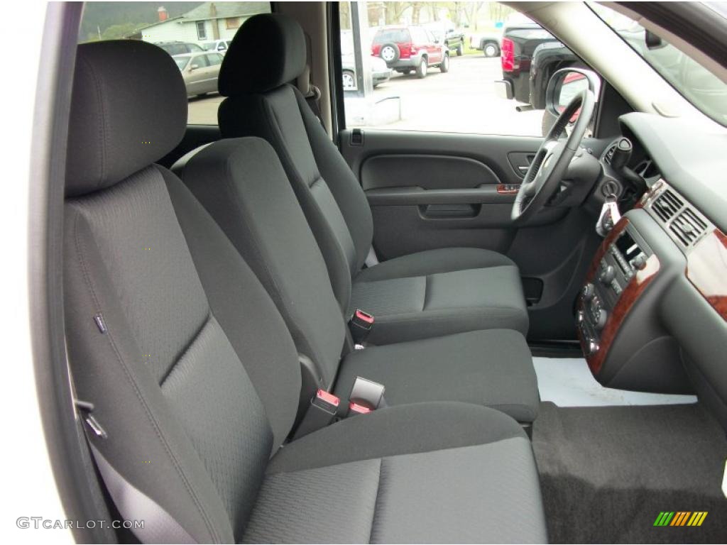 Ebony Interior 2011 Chevrolet Suburban LS 4x4 Photo #48793173