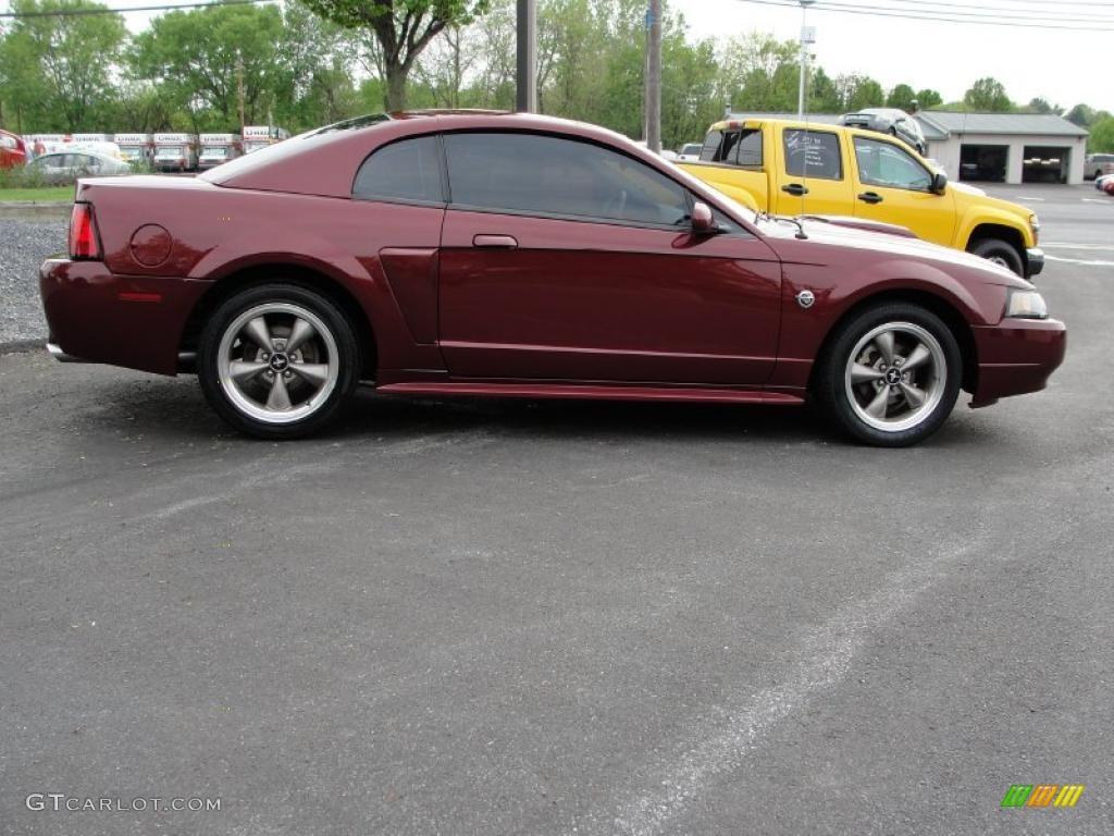 2004 Mustang GT Coupe - 40th Anniversary Crimson Red Metallic / Medium Parchment photo #4