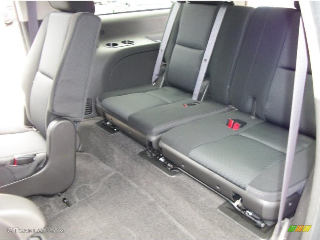 Ebony Interior 2011 Chevrolet Suburban LS 4x4 Photo #48793339
