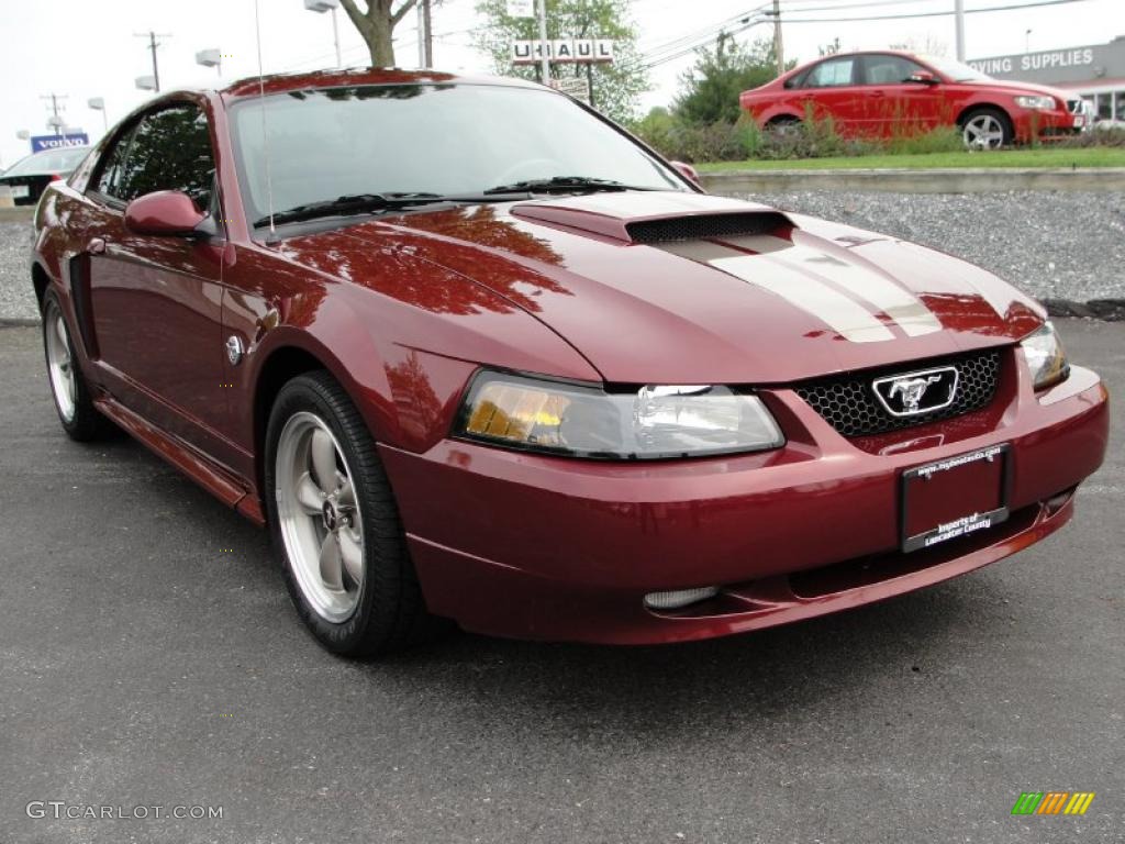 2004 Mustang GT Coupe - Torch Red / Medium Graphite photo #16
