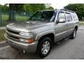 Light Pewter Metallic 2002 Chevrolet Suburban 1500 Z71 4x4 Exterior