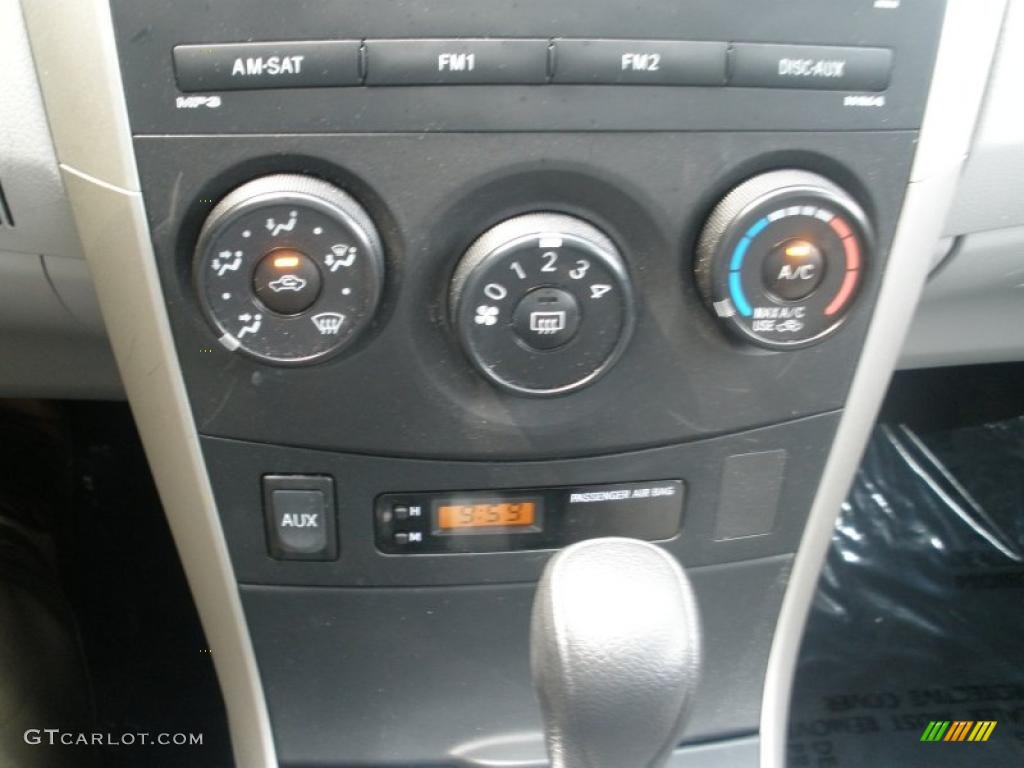 2010 Corolla  - Barcelona Red Metallic / Ash photo #25