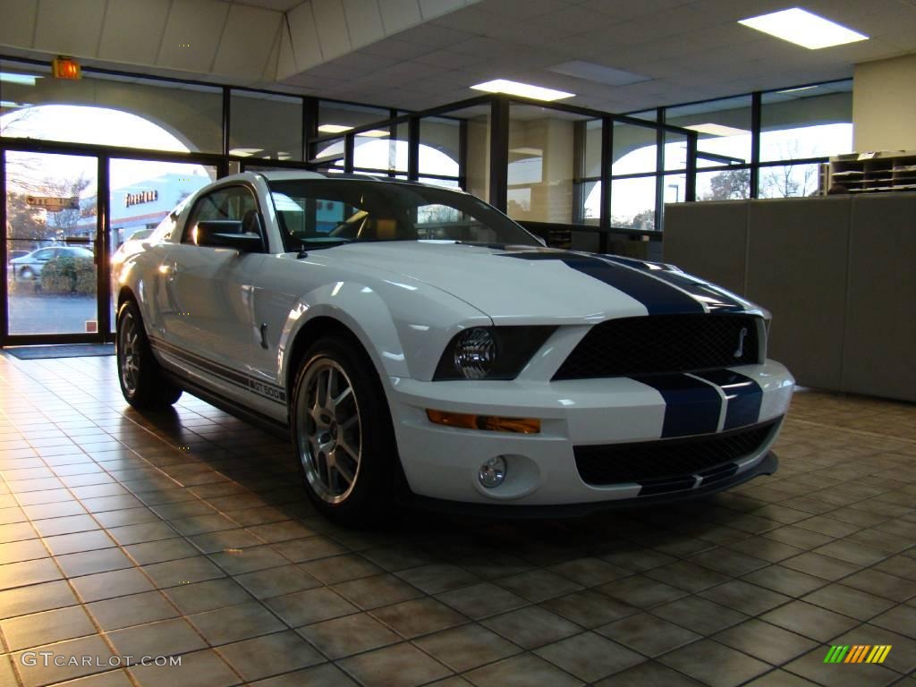 2007 Mustang Shelby GT500 Coupe - Performance White / Black Leather photo #16