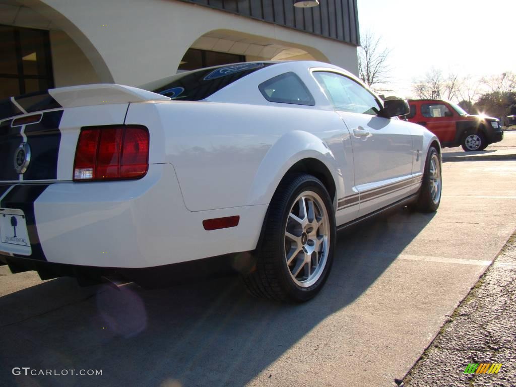 2007 Mustang Shelby GT500 Coupe - Performance White / Black Leather photo #19