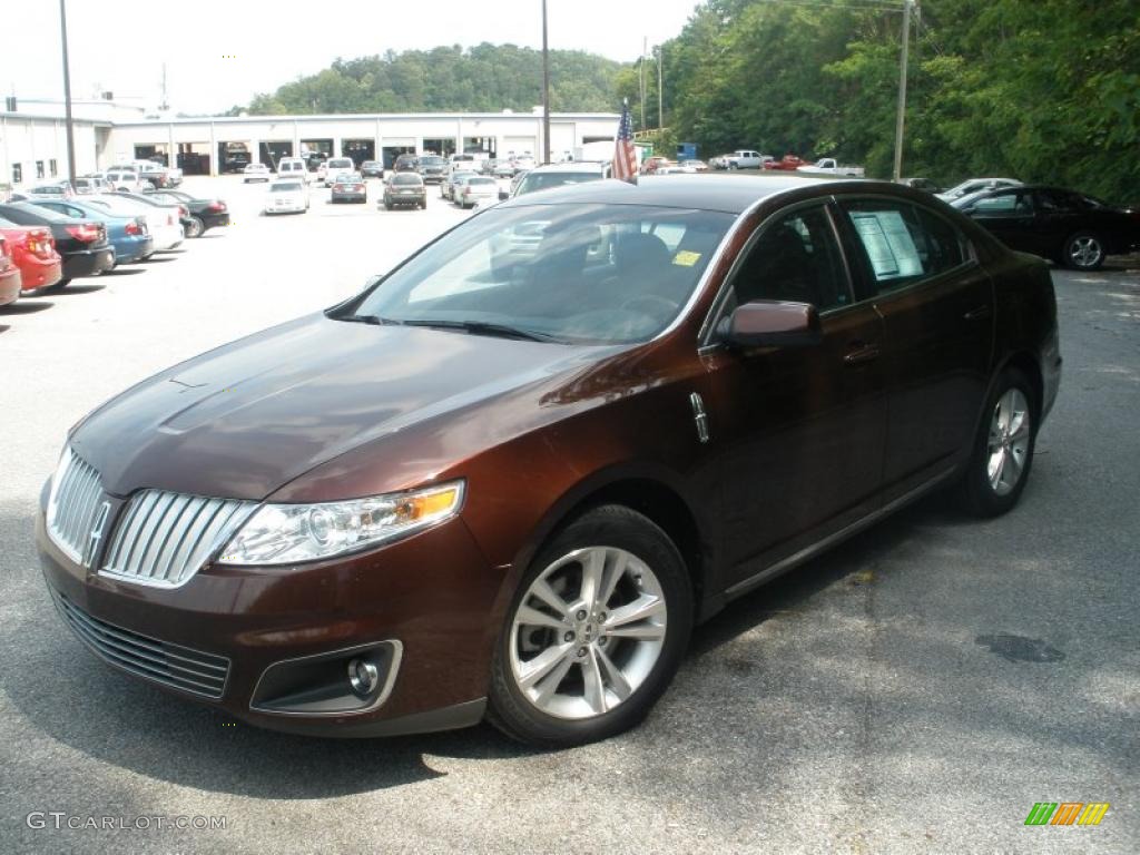 Cinnamon Metallic 2009 Lincoln MKS Sedan Exterior Photo #48795262