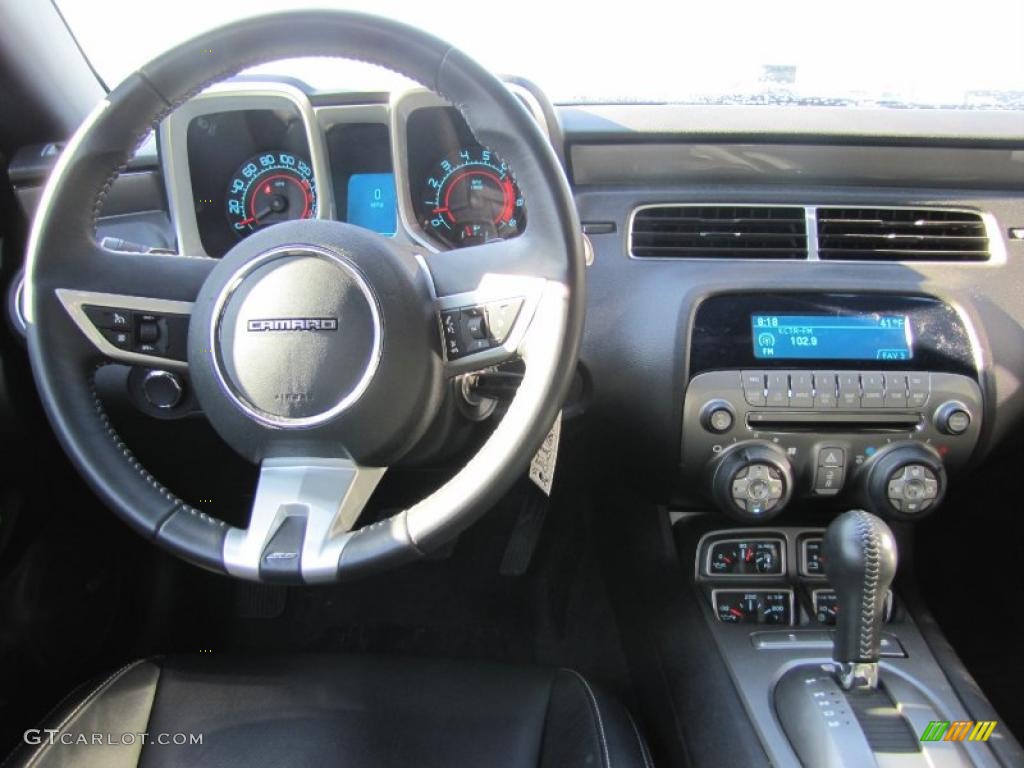 2010 Chevrolet Camaro SS/RS Coupe Black Dashboard Photo #48795286