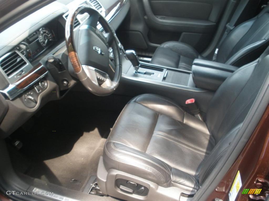 Charcoal Black Interior 2009 Lincoln MKS Sedan Photo #48795350