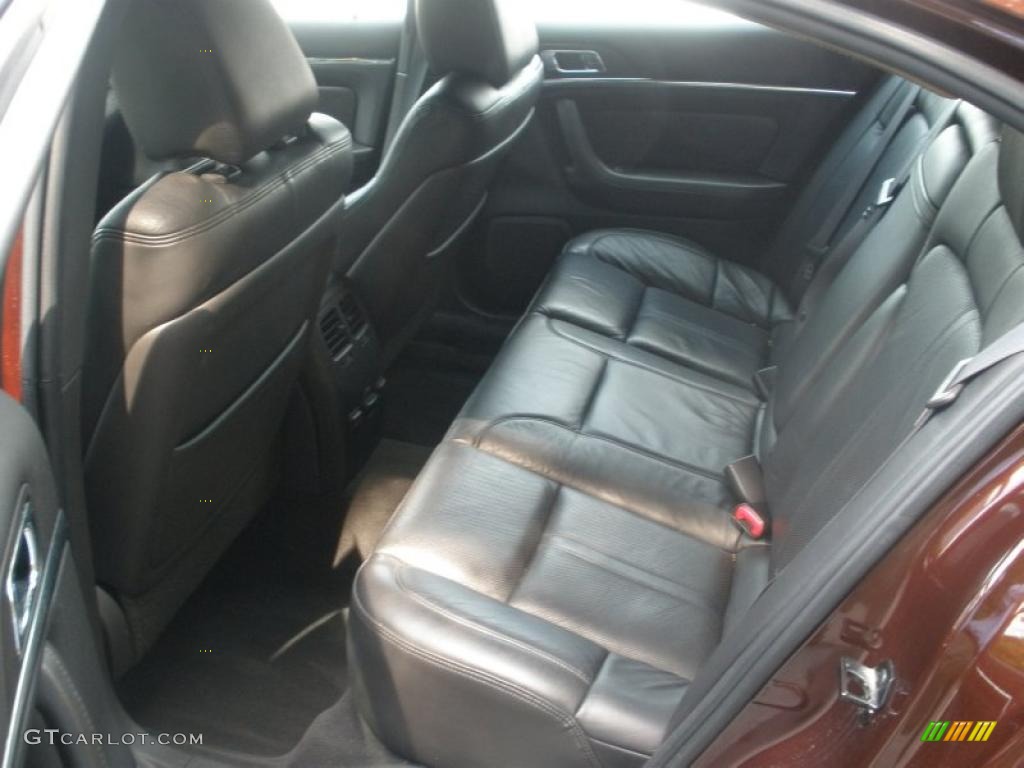 Charcoal Black Interior 2009 Lincoln MKS Sedan Photo #48795383
