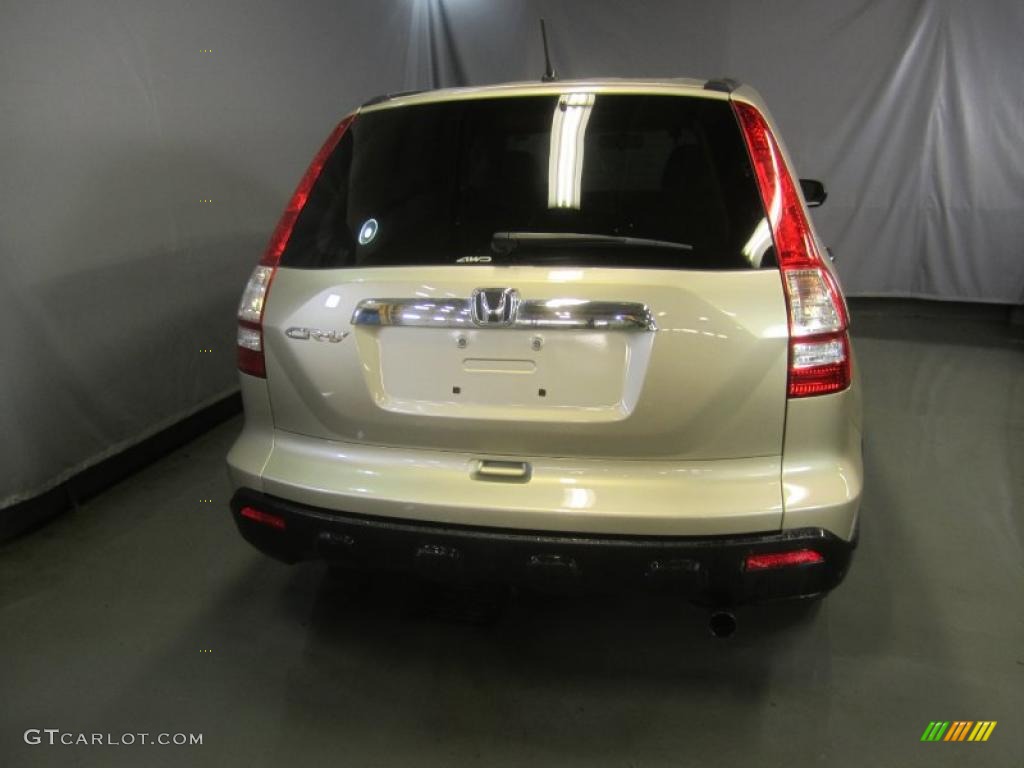 2009 CR-V EX 4WD - Borrego Beige Metallic / Ivory photo #10