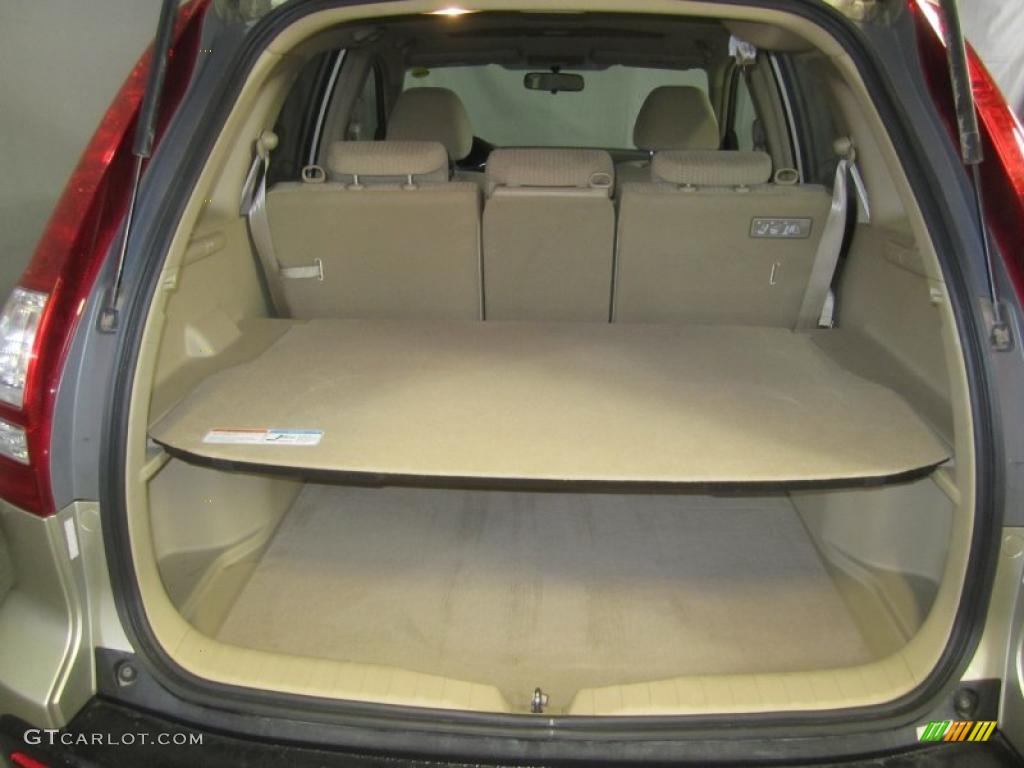2009 CR-V EX 4WD - Borrego Beige Metallic / Ivory photo #12