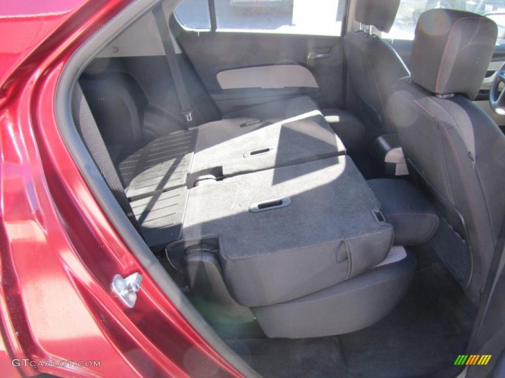 2010 Equinox LT AWD - Cardinal Red Metallic / Jet Black/Light Titanium photo #20